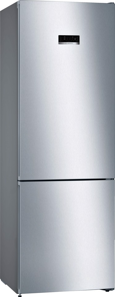 Bosch Serie 4 KGN49XLEA Frigorifero Combinato da libera installazione 203 x 70 cm Metal look Classe E - ammaccatura sul lato