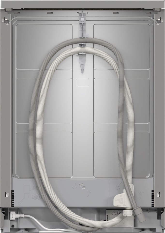 Bosch Serie 4 SMS4EMI06E Lavastoviglie da libera installazione 14 coperti Acciaio spazzolato anti-impronta Classe B