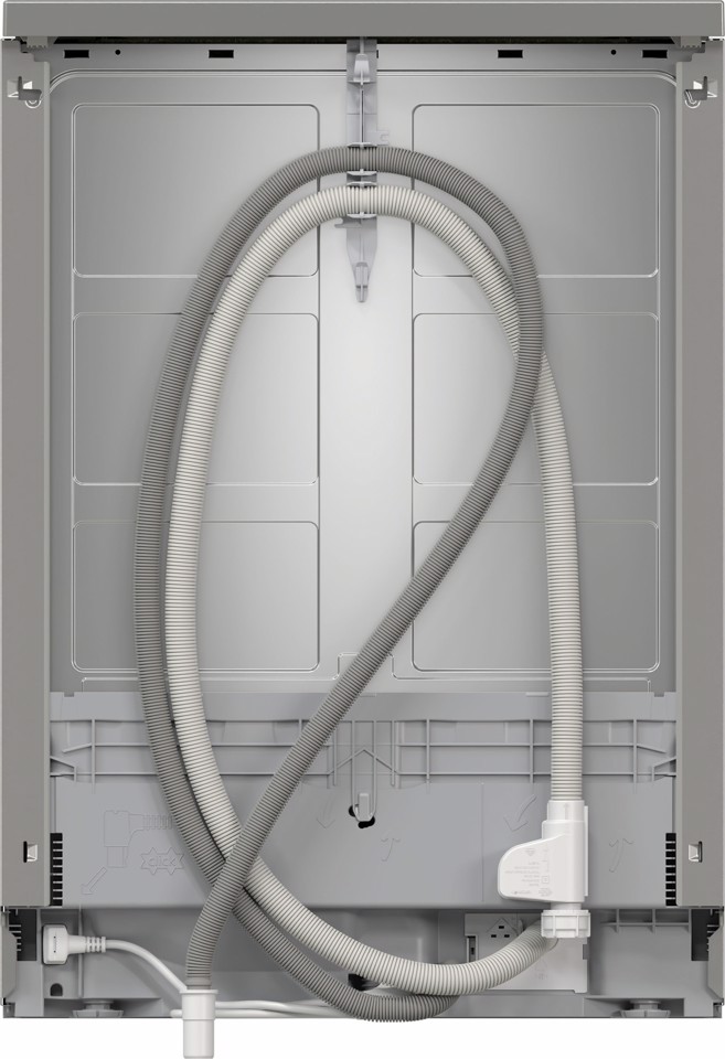 Bosch Serie 4 SMS4EVI08E Lavastoviglie da libera installazione 14 coperti Acciaio spazzolato anti-impronta Classe B