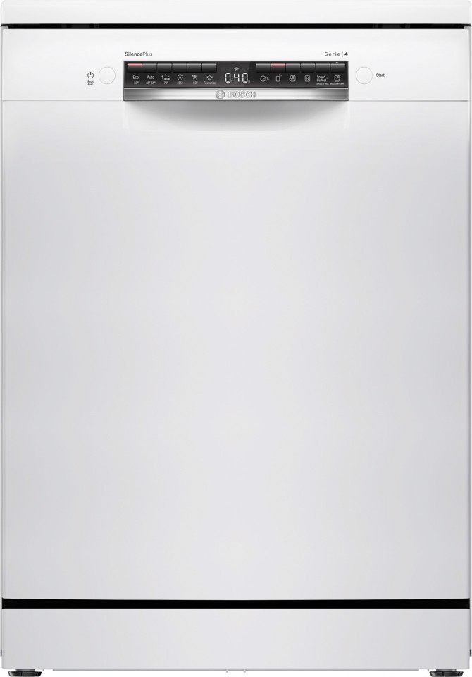 Bosch Serie 4 SMS4EVW08E Lavastoviglie da libera installazione 14 coperti Bianco Classe B