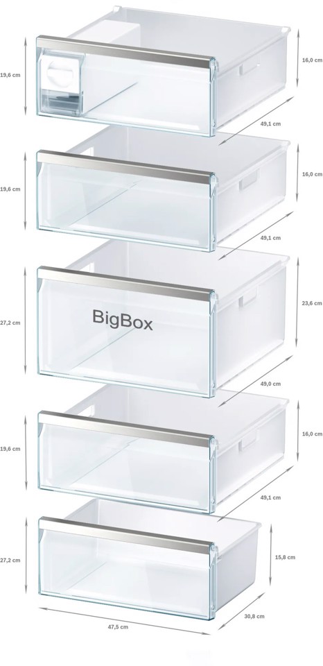 Bosch Serie 6 GSN54AWDV Congelatore Verticale da libera installazione 176 x 70 cm Bianco Classe D