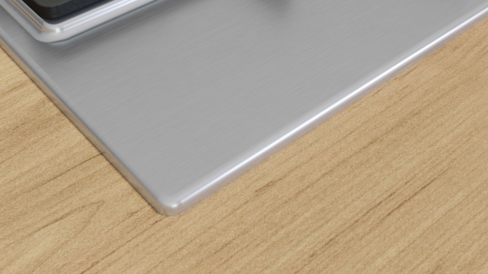 Bosch Serie 6 PCH6A5I90 , Piano cottura a gas, 60 cm, Acciaio inox