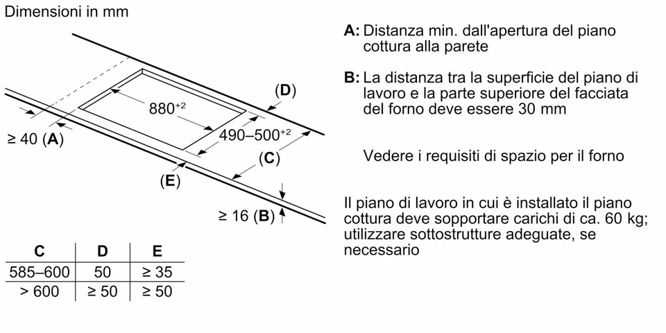 Bosch Serie 6 PIV931HC1E Piano cottura a induzione 90 cm 5 zone standard Nero