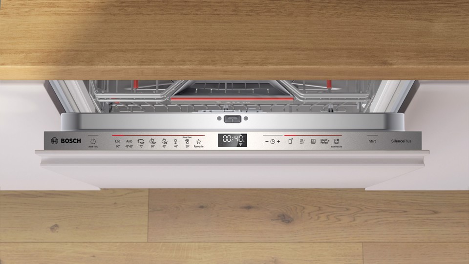 Bosch Serie 6 SMV6ECX10E Lavastoviglie da incasso a scomparsa totale 14 coperti Classe A