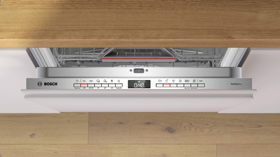 Bosch Serie 6 SMV6YCX02E Lavastoviglie da incasso a scomparsa totale 14 coperti Classe A