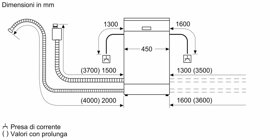Bosch Serie 6 SPS6YMI14E Lavastoviglie da libera installazione 45 cm Acciaio spazzolato anti-impronta Classe B