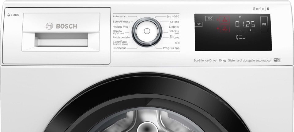 Bosch Serie 6 WAL28PH1IT lavatrice Caricamento frontale 10 kg 1400 Giri/min Bianco