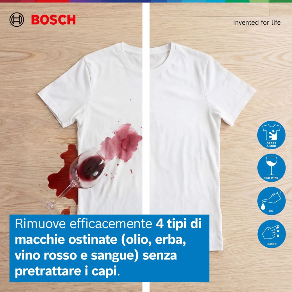 Bosch Serie 6 WGG244ZRIT Lavatrice a carica frontale 9kg 1400g/min Antracite Classe A