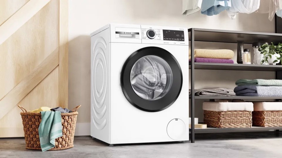 Bosch Serie 6 WGG254Z0IT lavatrice Caricamento frontale 10 kg 1400 Giri/min Nero, Bianco