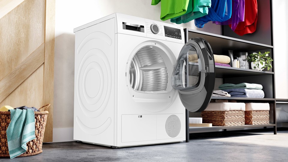 Bosch Serie 6 WQG23100IT Asciugatrice a pompa di calore 8 kg Bianco