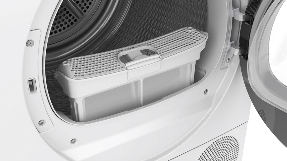Bosch Serie 6 WQG233D1II asciugatrice Libera installazione Caricamento frontale 8 kg Bianco