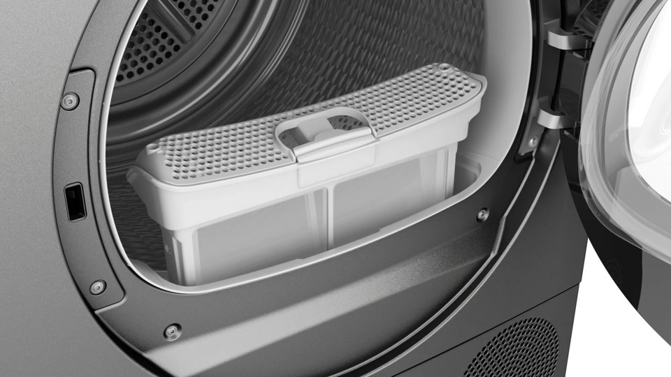 Bosch Serie 6 WQG243DRII Asciugatrice a pompa di calore 9 kg Antracite