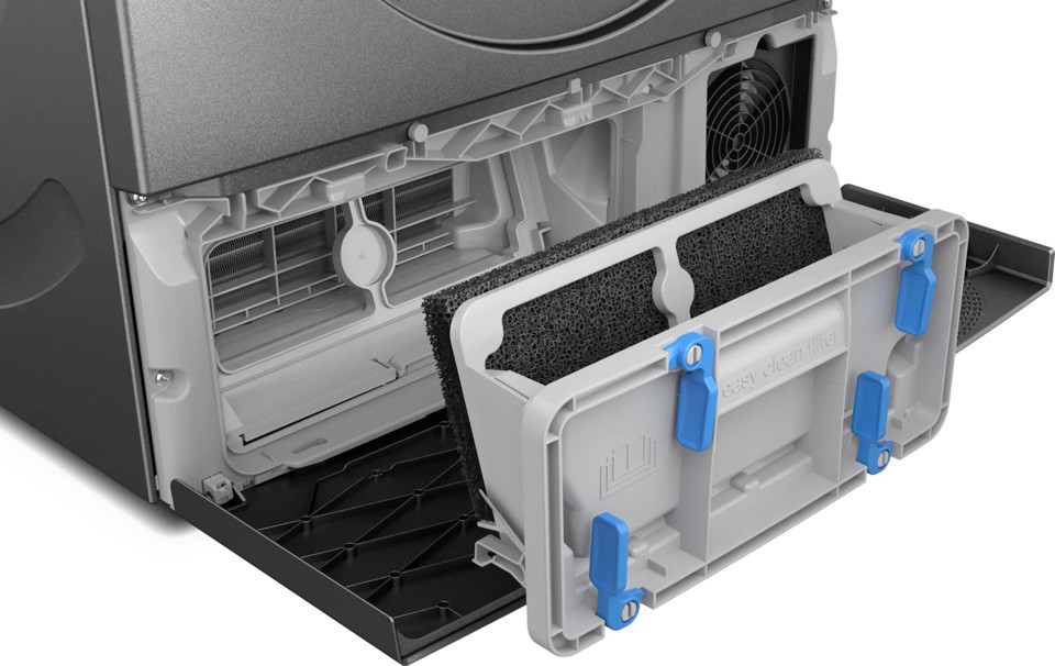 Bosch Serie 6 WQG243DRII Asciugatrice a pompa di calore 9 kg Antracite