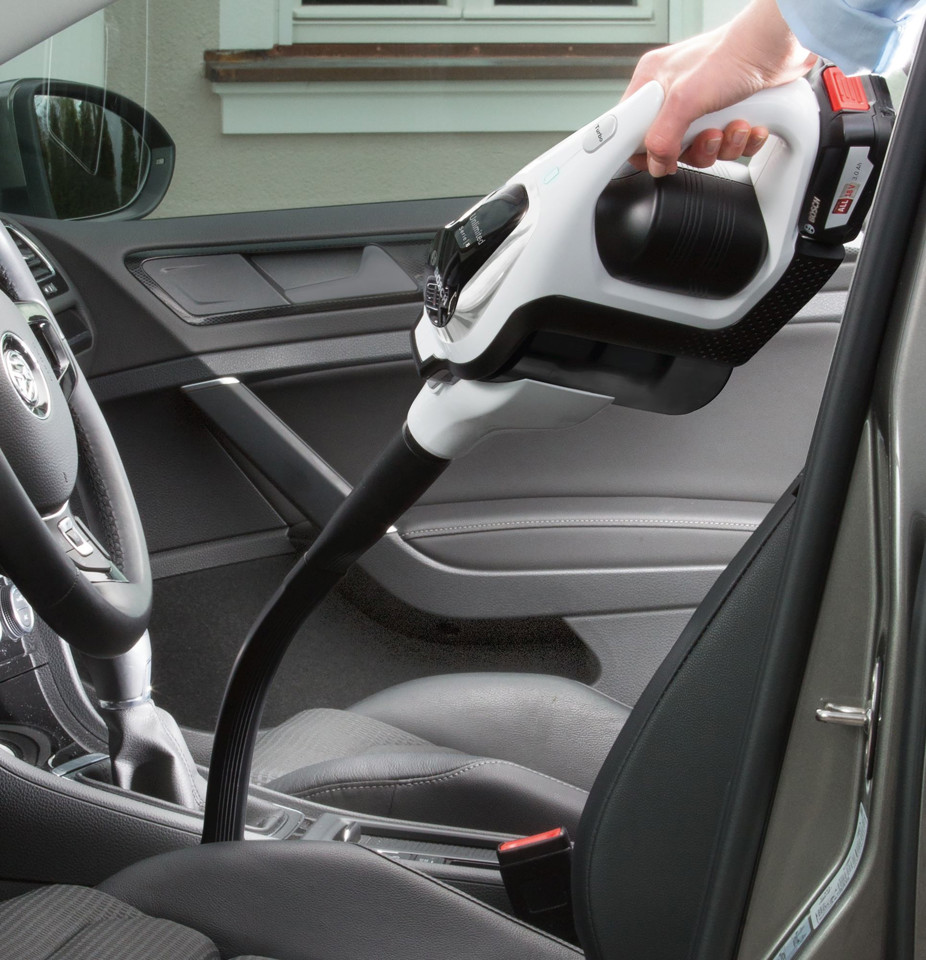 Bosch Serie 8 BBS812PCK aspirapolvere senza filo Senza sacchetto Bianco