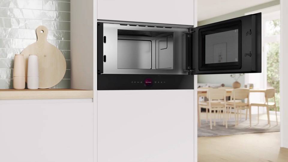 Bosch Serie 8 BFR7221B1 Microonde da incasso 38cm Nero
