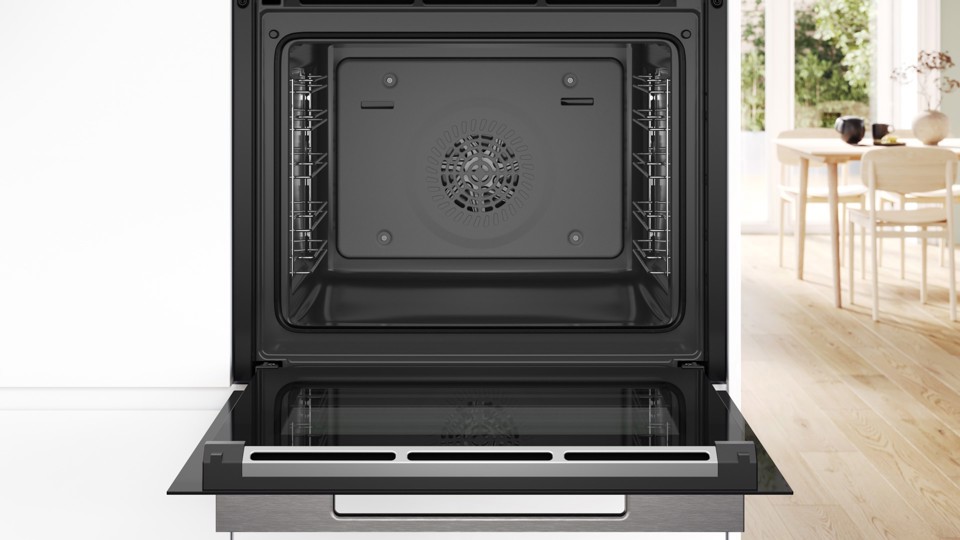 Bosch Serie 8 HBG7341B2 Forno multifunzione Air Fry Nero Classe A+