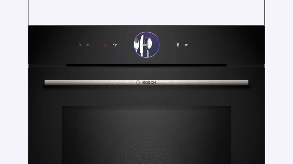 Bosch Serie 8 HMG7361B1 Forno combinato con microonde Air Fry Nero