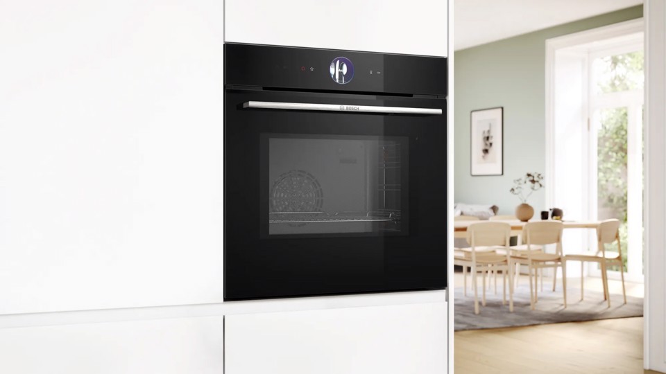 Bosch Serie 8 HMG7361B1 Forno combinato con microonde Air Fry Nero