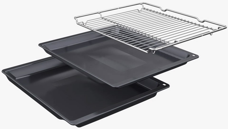 Bosch Serie 8 HMG7361B1 Forno combinato con microonde Air Fry Nero