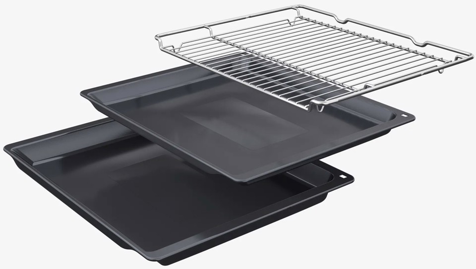 Bosch Serie 8 HMG7361B1 forno Combinato Microonde 67 L 3600 W Nero