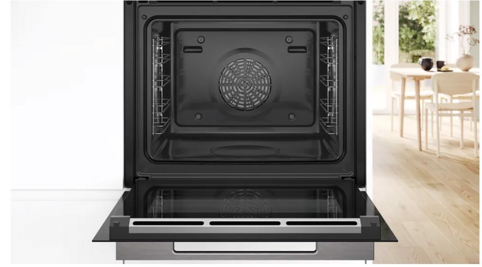 Bosch Serie 8 HSG7261B1 Forno a vapore Air Fry Nero Classe A+