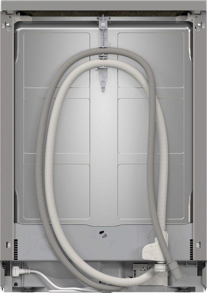 Bosch Serie 8 SMS8ECI02E Lavastoviglie da libera installazione 60 cm Acciaio spazzolato anti-impronta Classe A