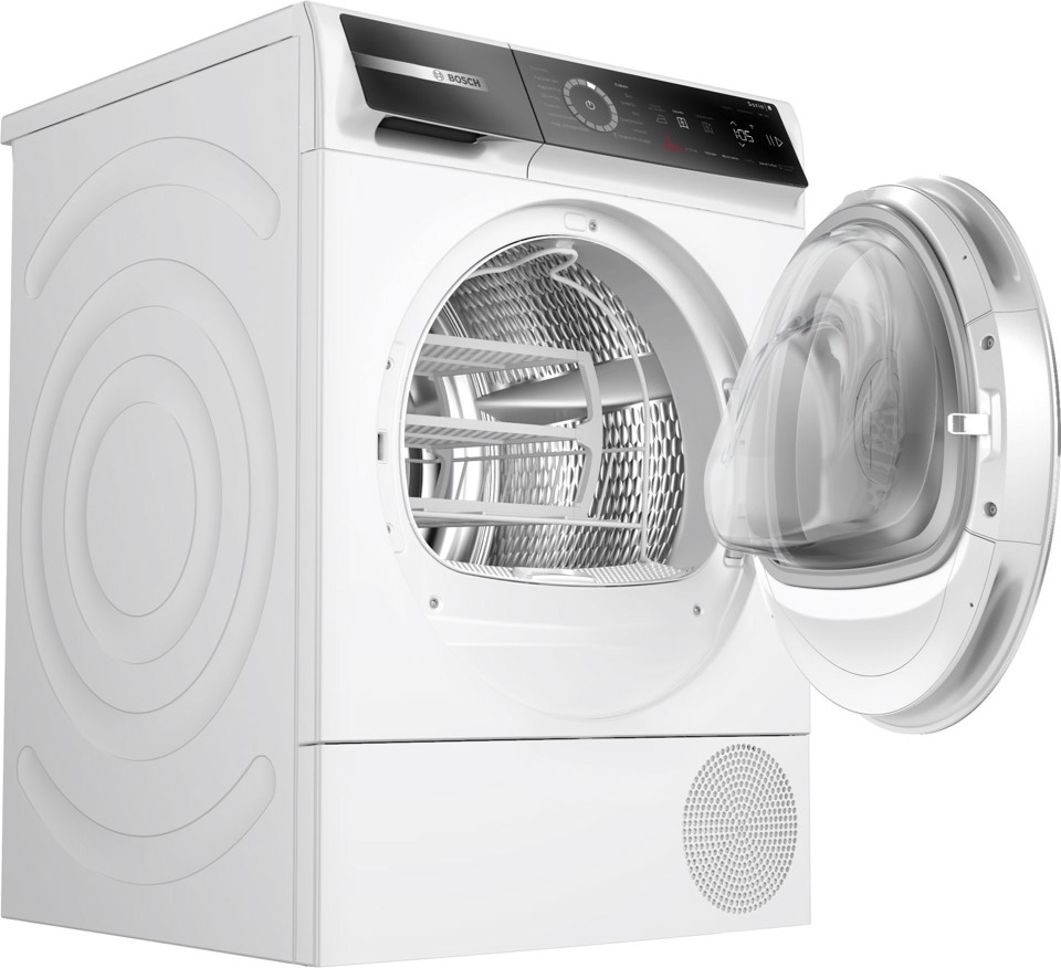 Bosch Serie 8 WQB246D0II asciugatrice Libera installazione Caricamento frontale 9 kg Bianco