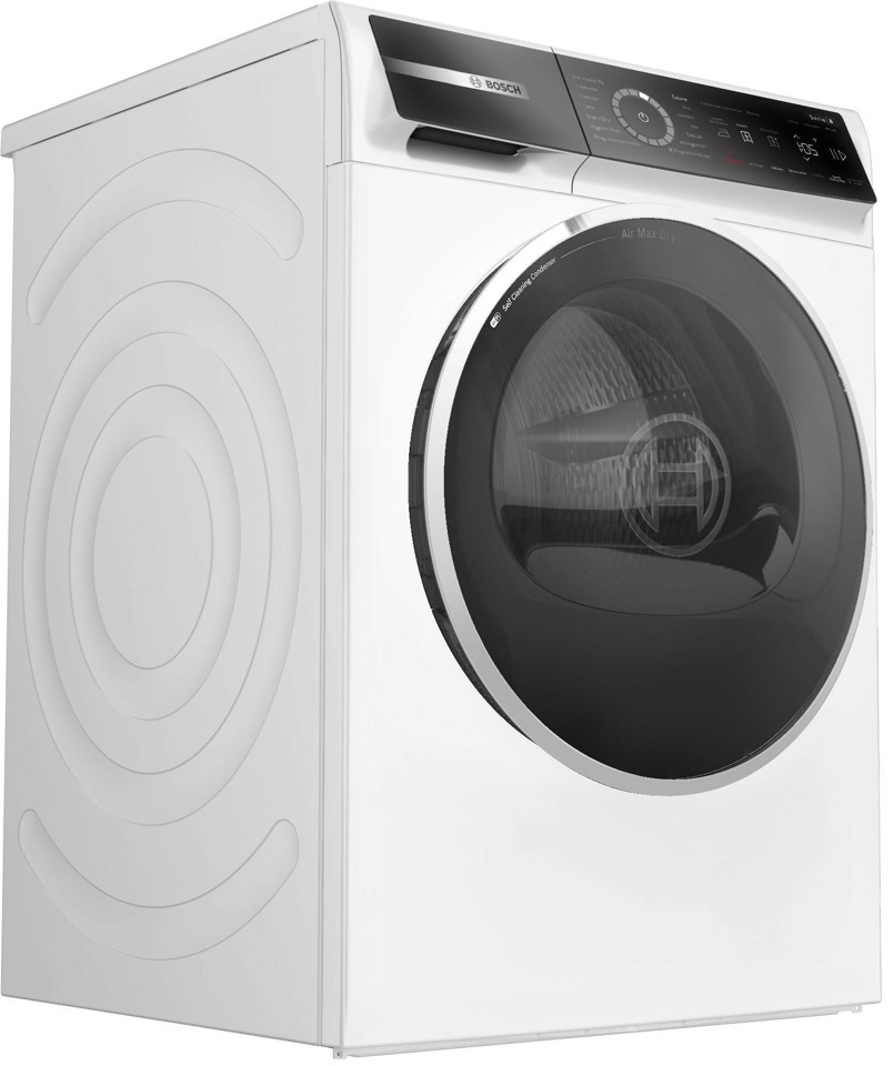 Bosch Serie 8 WRB247C0IT Asciugatrice a pompa di calore 9 kg Bianco
