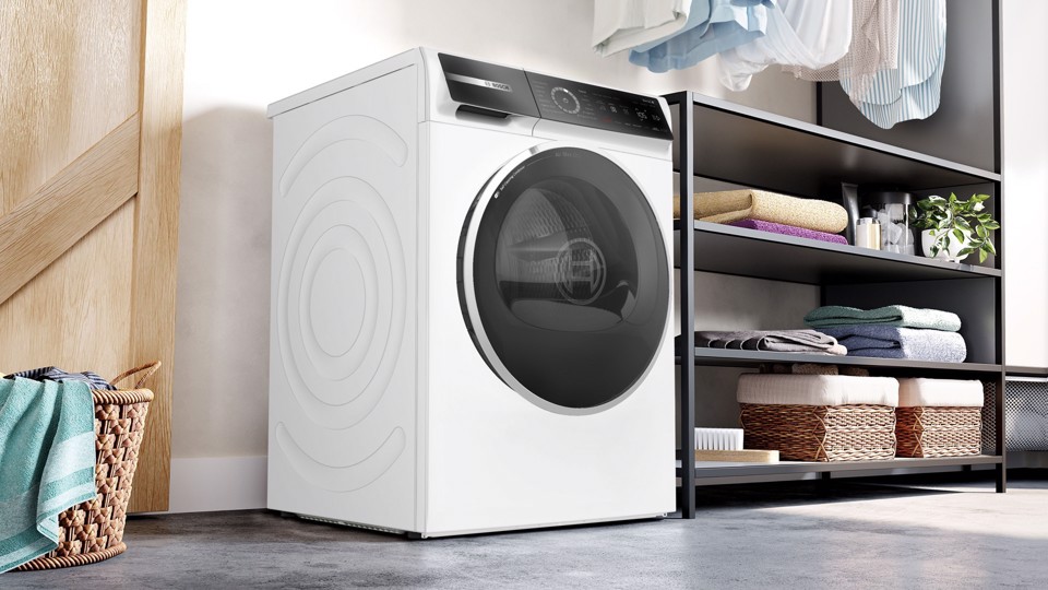 Bosch Serie 8 WRB247C0IT Asciugatrice a pompa di calore 9 kg Bianco