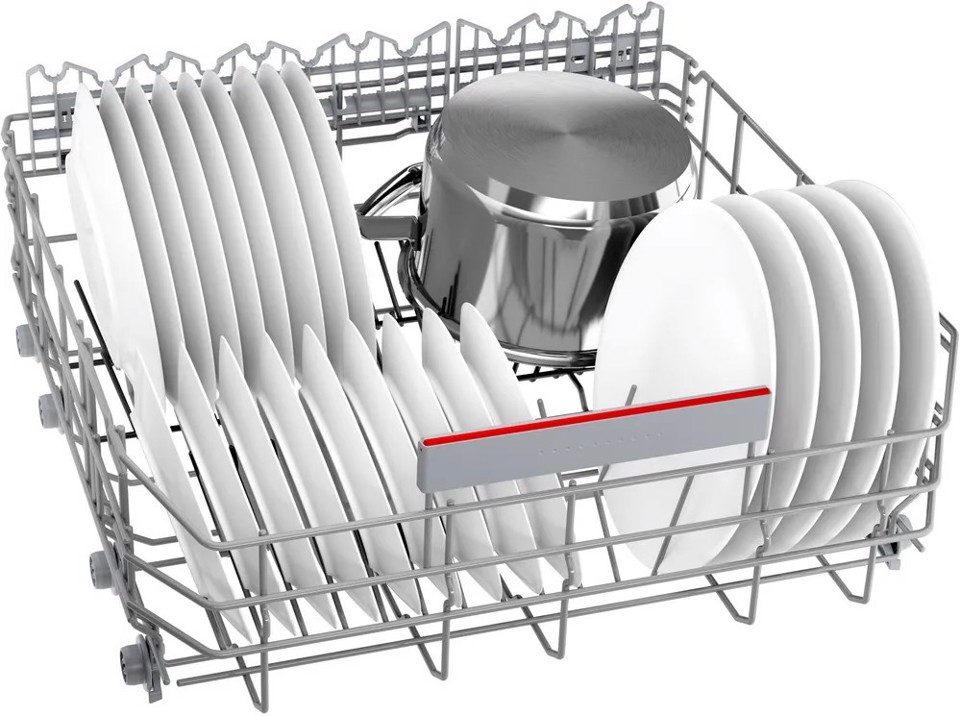 Bosch SMP4ECC72S Serie 4 Lavastoviglie da incasso sottopiano 14 coperti Acciaio nero spazzolato anti-impronta Classe A