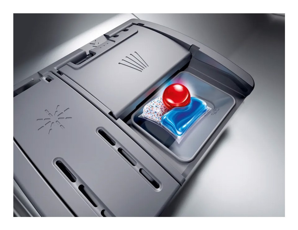 Bosch SMP4ECC72S Serie 4 Lavastoviglie da incasso sottopiano 14 coperti Acciaio nero spazzolato anti-impronta Classe A