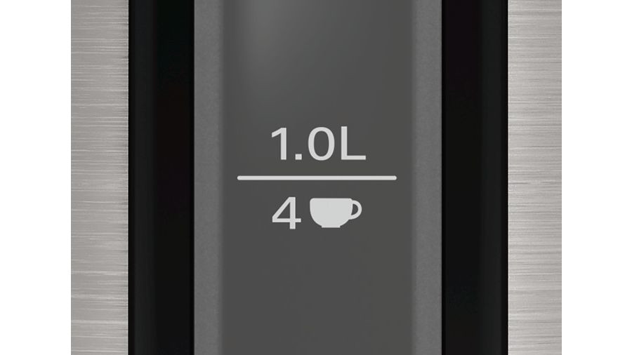 Bosch TWK3P420 bollitore elettrico 1,7 L 2400 W Nero, Acciaio inossidabile