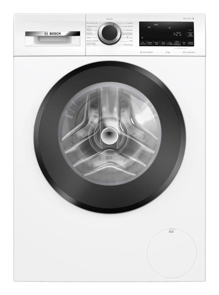 Bosch WGG242Z0IT lavatrice Caricamento frontale 9 kg 1200 Giri/min Bianco