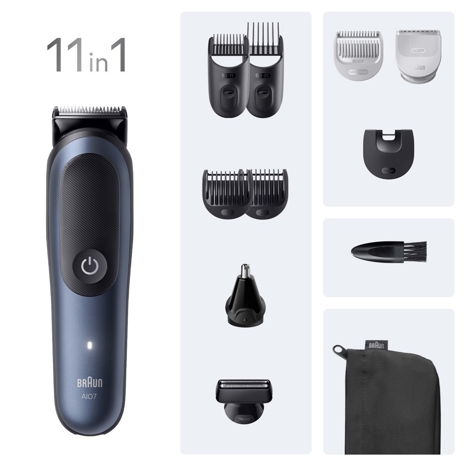 Braun AIO7540 Nero, Blu 14 Ioni di Litio