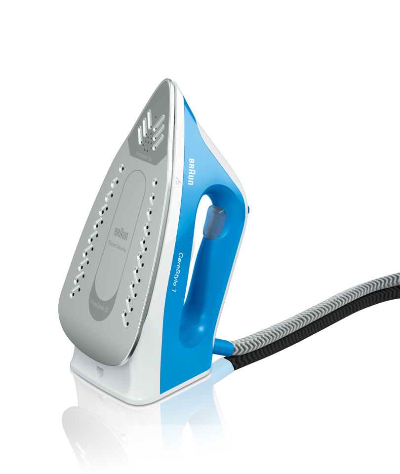 Braun CareStyle 1 IS 1012 BL 2400 W 1,5 L Ceramica Blu, Bianco