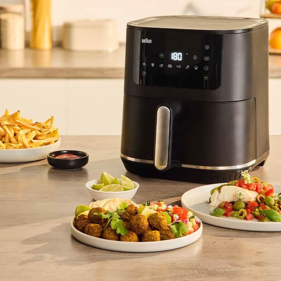 Braun MultiFry 5 HF 5034I Singolo 6 L Indipendente 1700 W Friggitrice ad aria calda Nero