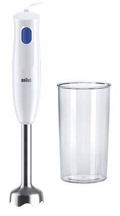Braun MultiQuick 1 MQ10.001M 0,6 L Frullatore ad immersione 450 W Blu, Bianco