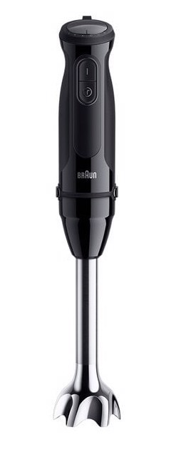 Braun MultiQuick 5 - Minipimer, Frullatore a immersione, con Tritatutto, 1000W, Nero (MQ.50202M)
