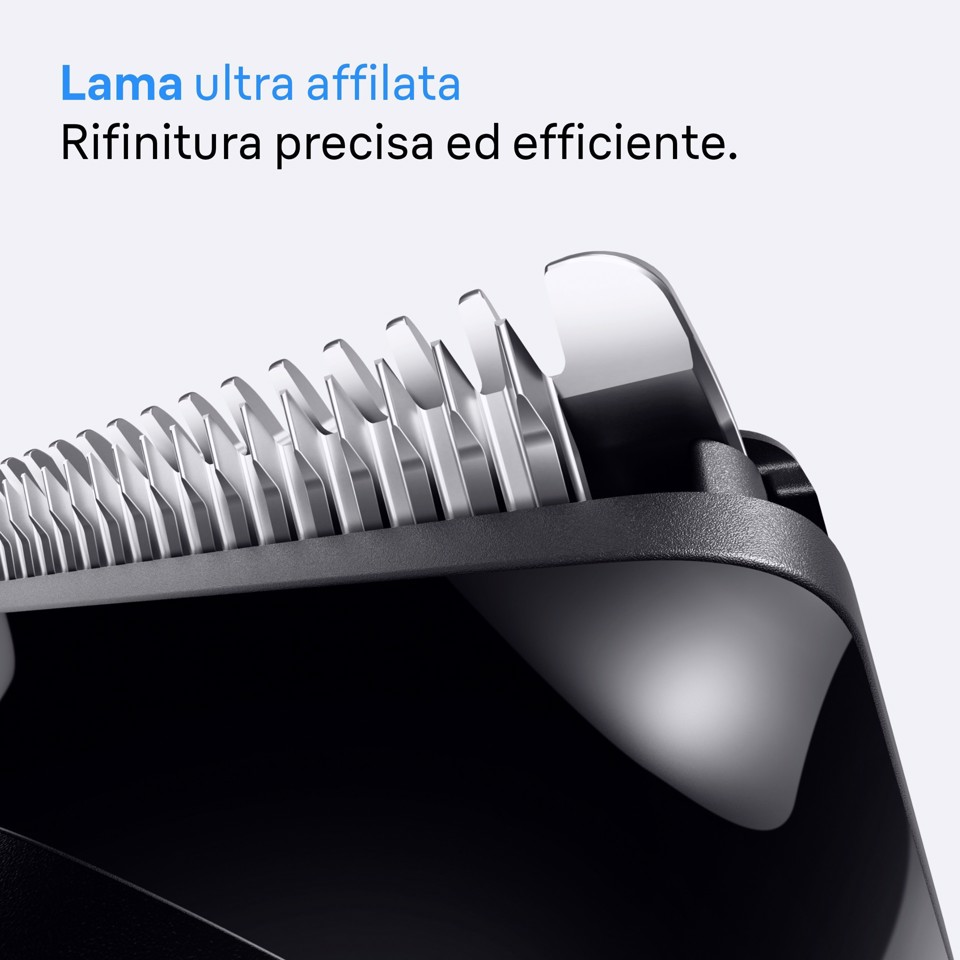 Braun Rifinitore All-In-One Series 3, 8In1, Lama Affilata, 14 Lunghezze, AIO3540, Grigio