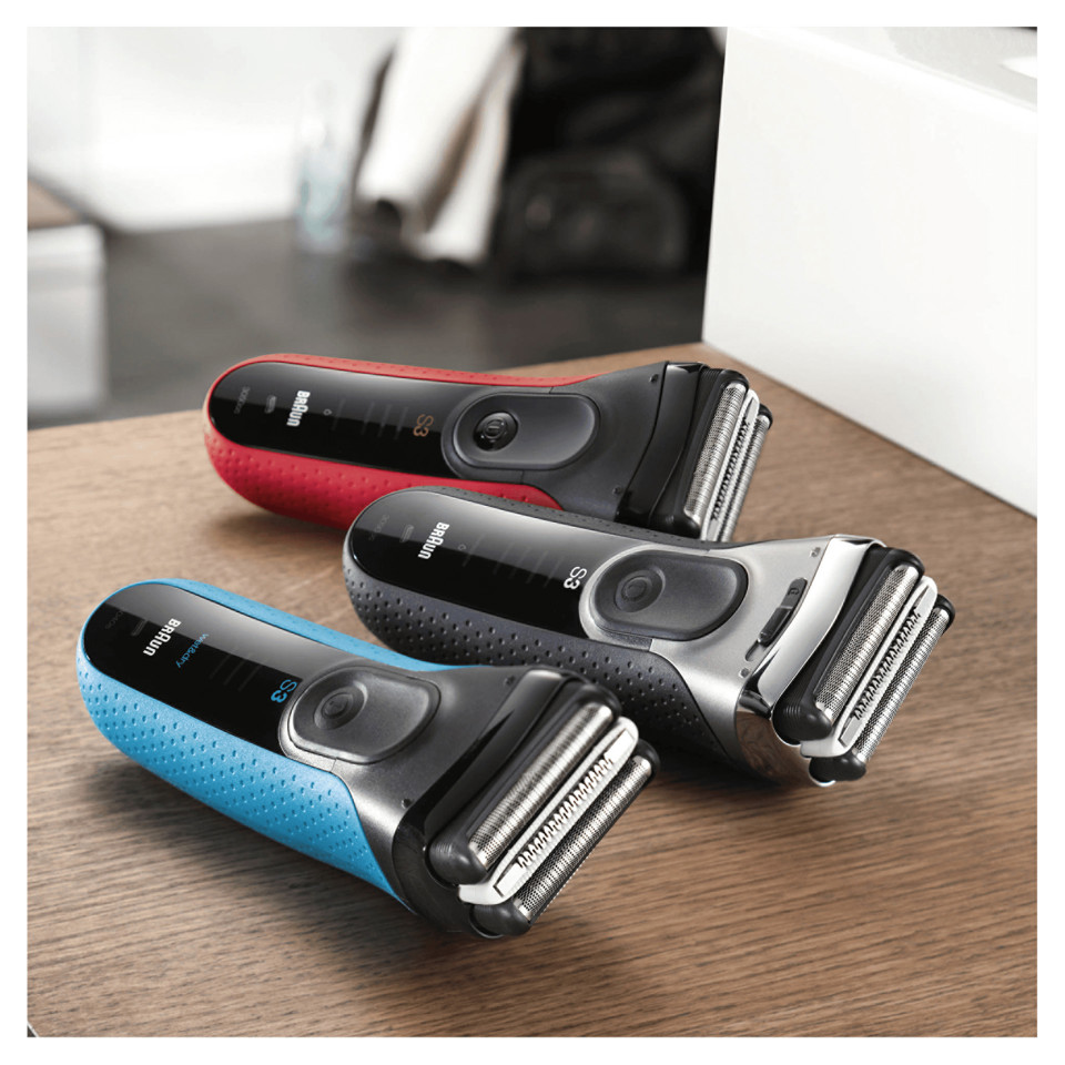 Braun Series 3 ProSkin 3020s Rasoio Elettrico, Nero