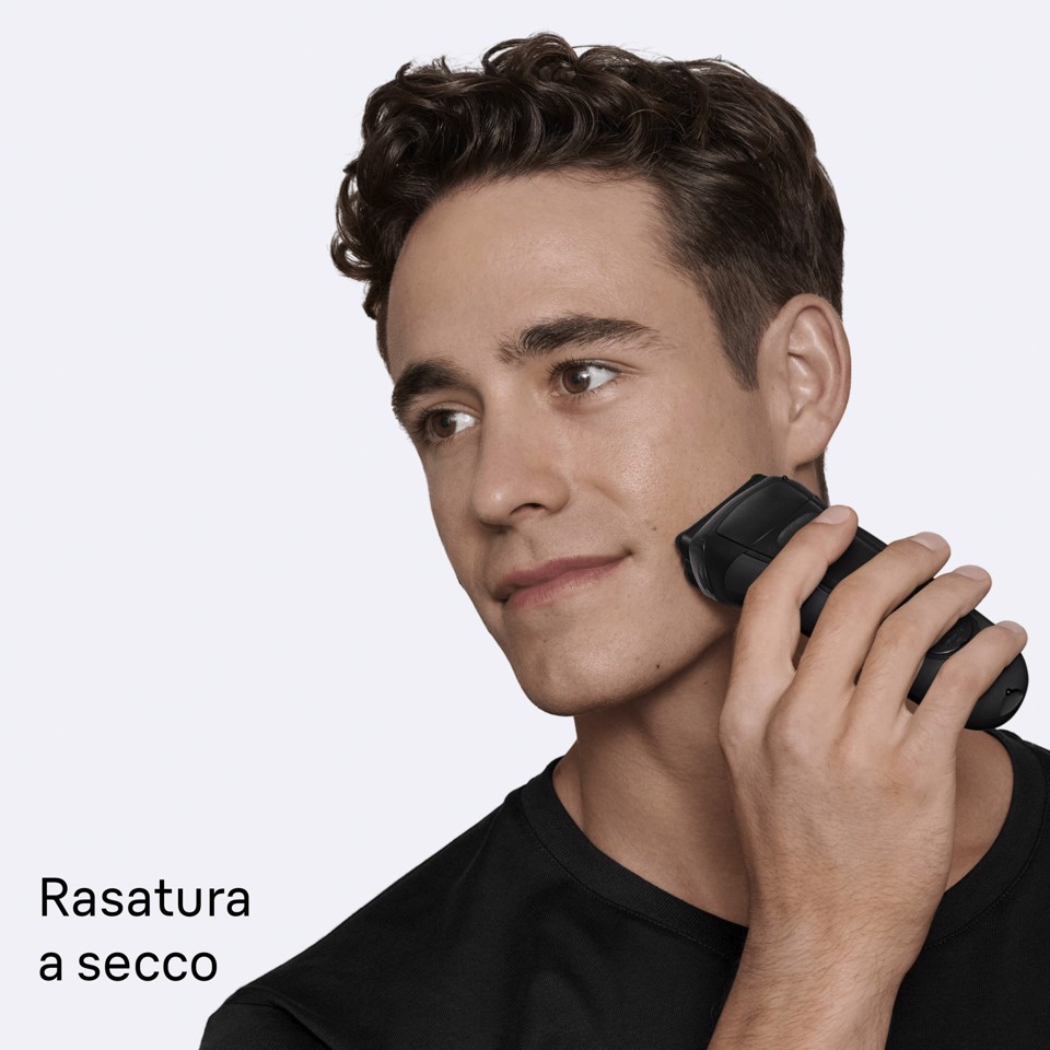 Braun Series 3 Serie 3 Rasoio Elettrico, Uso a Secco, 300S, Grigio