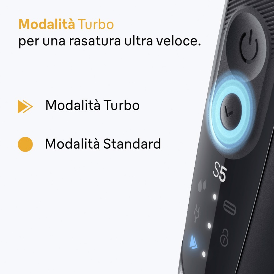Braun Series 5 52-N1200S Rasoio Trimmer Nero