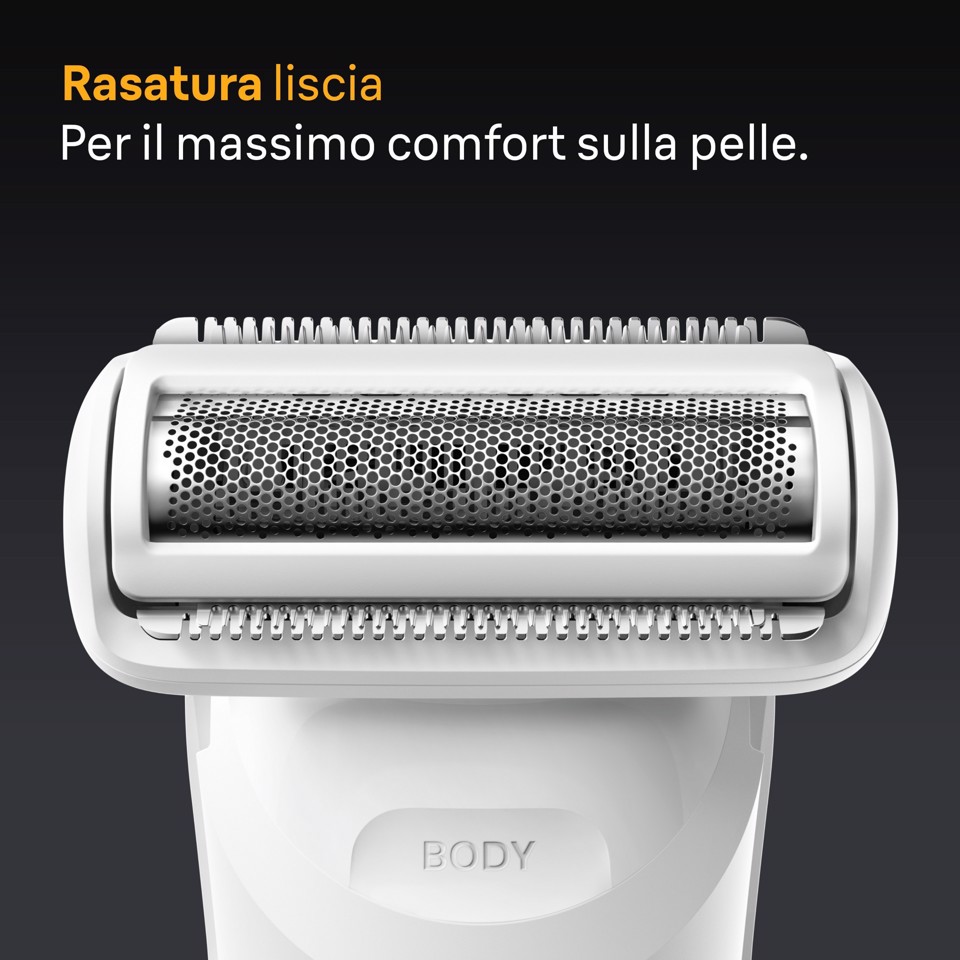 Braun Series 5 Rasoio Elettrico Corpo Uomo , +6 Strumenti Di Rasatura, Impermeabile, BG5550, Grigio