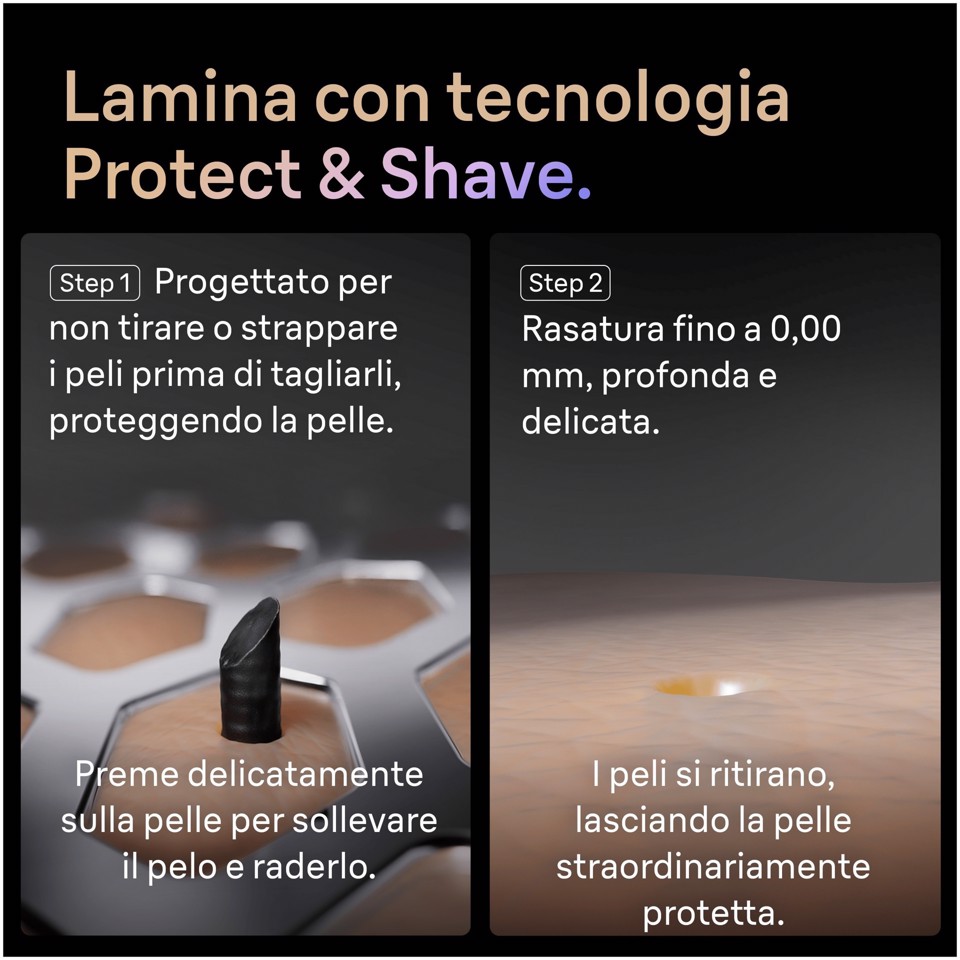 Braun Series 9 PRO+ Rasoio Elettrico, Pro SensoAdapt, 60 min, 9600S, Nero