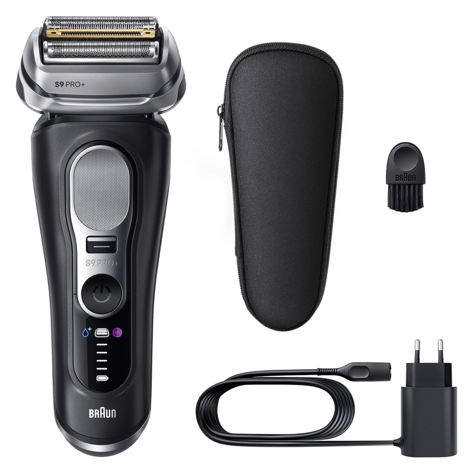 Braun Series 9 PRO+ Rasoio Elettrico, Pro SensoAdapt, 60 min, 9600S, Nero