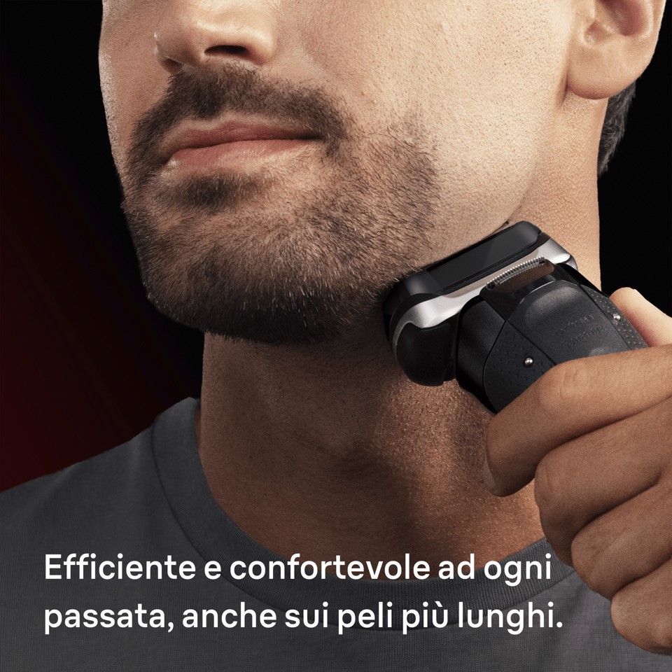 Braun Series 9 Sport 9110s Rasoio Nero