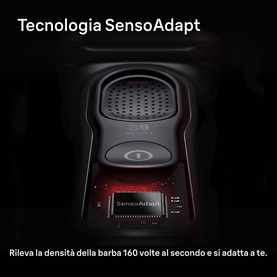 Braun Series 9 Sport 9110s Rasoio Nero