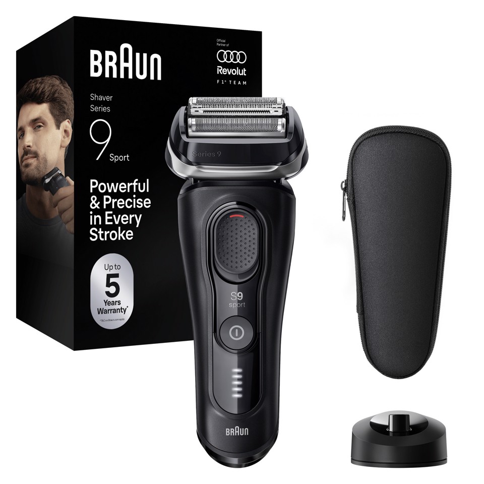 Braun Series 9 Sport 9110s Rasoio Nero