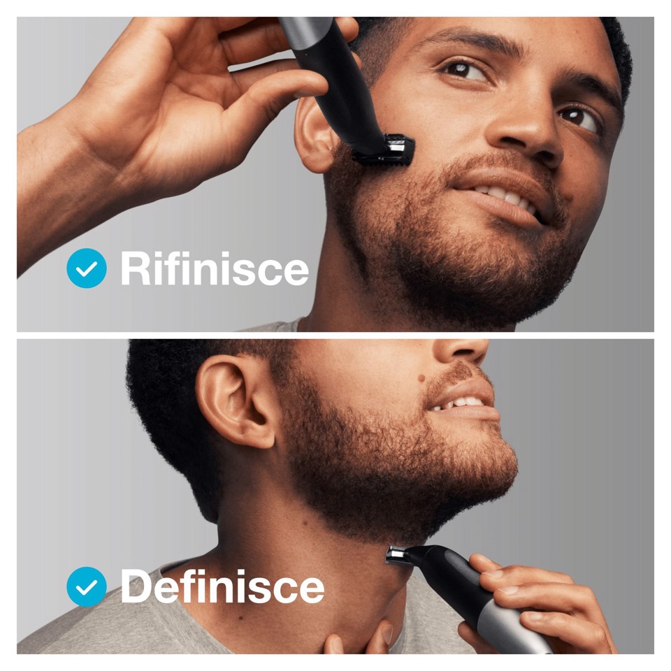 Braun Series XT5 Regolabarba Uomo, Rasoio Elettrico Barba, Kit Depilazione, Lama Duratura, XT5100