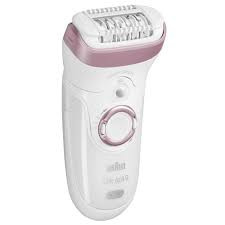 Braun Silk-épil 9 SensoSmart 9/870 40 pinzette Rosa, Bianco